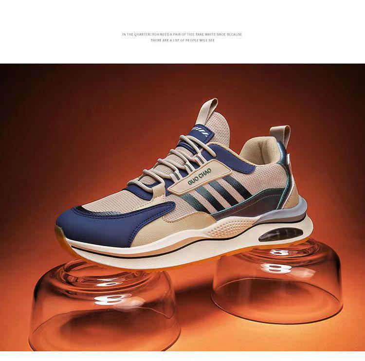 Men's Autumn Fashion Mesh Breathable Running Sneakers and Casual Shoes