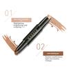 High Gloss Shadow Dual Head Grooming Stick 02#