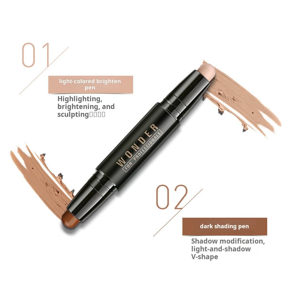High Gloss Shadow Dual Head Grooming Stick 02#