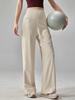 Women's High Waist Wide Leg Yoga Pants - Summer Slimming Fitness Pants