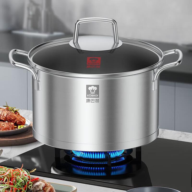 KOMBBACH 304 Stainless Steel Soup Pot