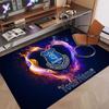 Custom Rug Everton FC Pattern Print Name Text Soft Non‑Slip Floor Carpet for Home Indoor Decoration