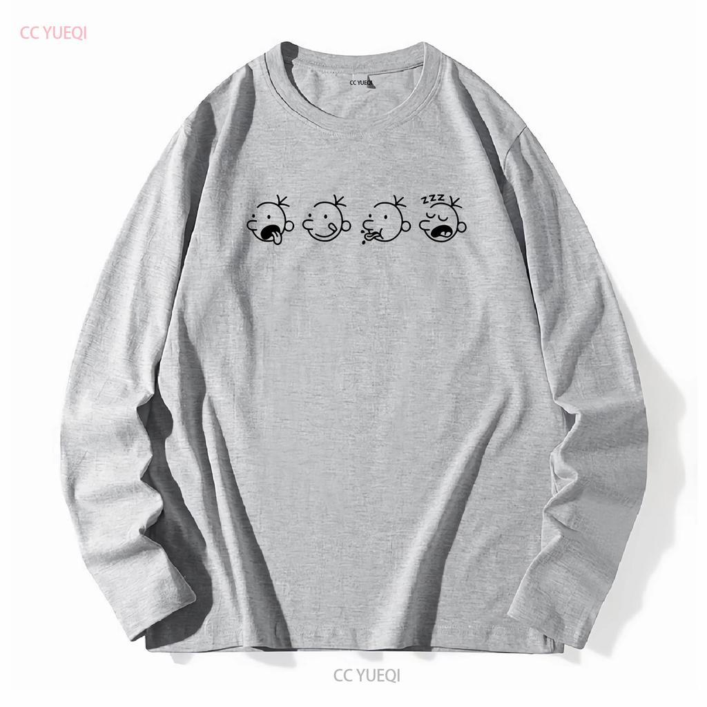 Gregs Diary T Shirt Funny Retro Vintage Greg Cool long or short sleeves vintage Washed Top For Everyday Wear Casual streetwear