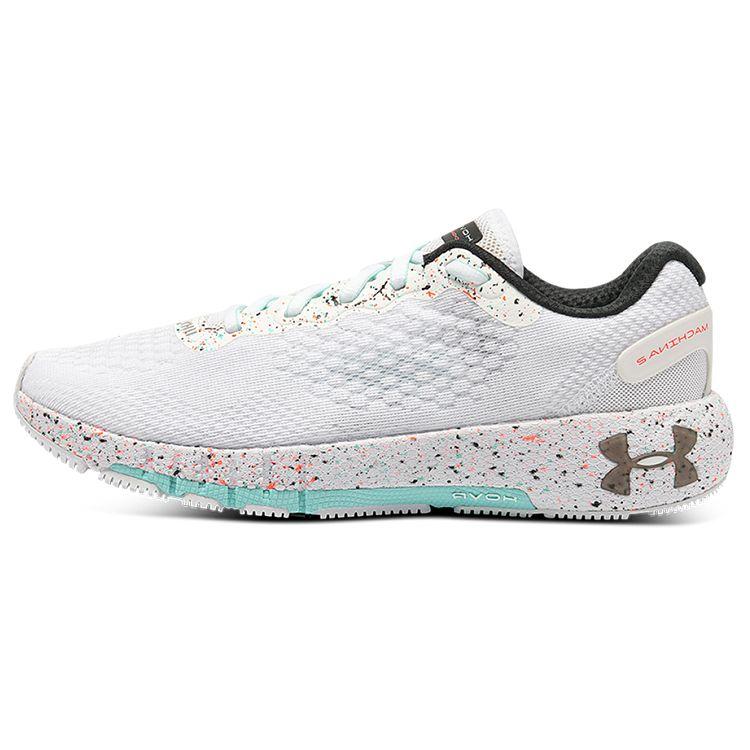 Under Armour HOVR Machina 2 PNTSP CN Fresh Versatile Breathable Durable Low-Top Casual Shoes Women Sneaker White 3025492-100
