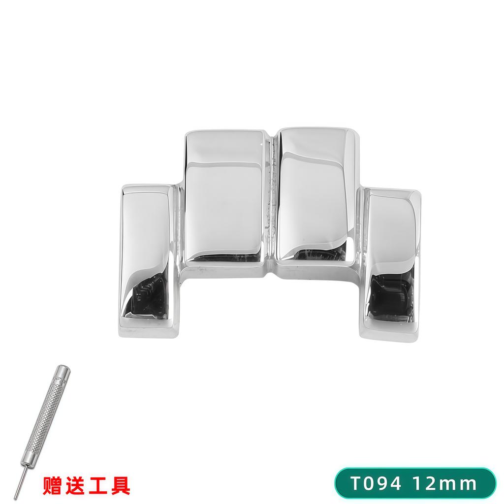 Pro 1853 Tissot Nerezová ocelový řemínek Prodlužovací článek Extra T41 T95 T097 T099 T120 T063 T065 Řemínek hodinek Kovové doplňky