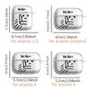 Case For Airpods 1 3 Pro3 Pro2 2 4 Pro Clear Earphone Cases Cover People Who Send Love