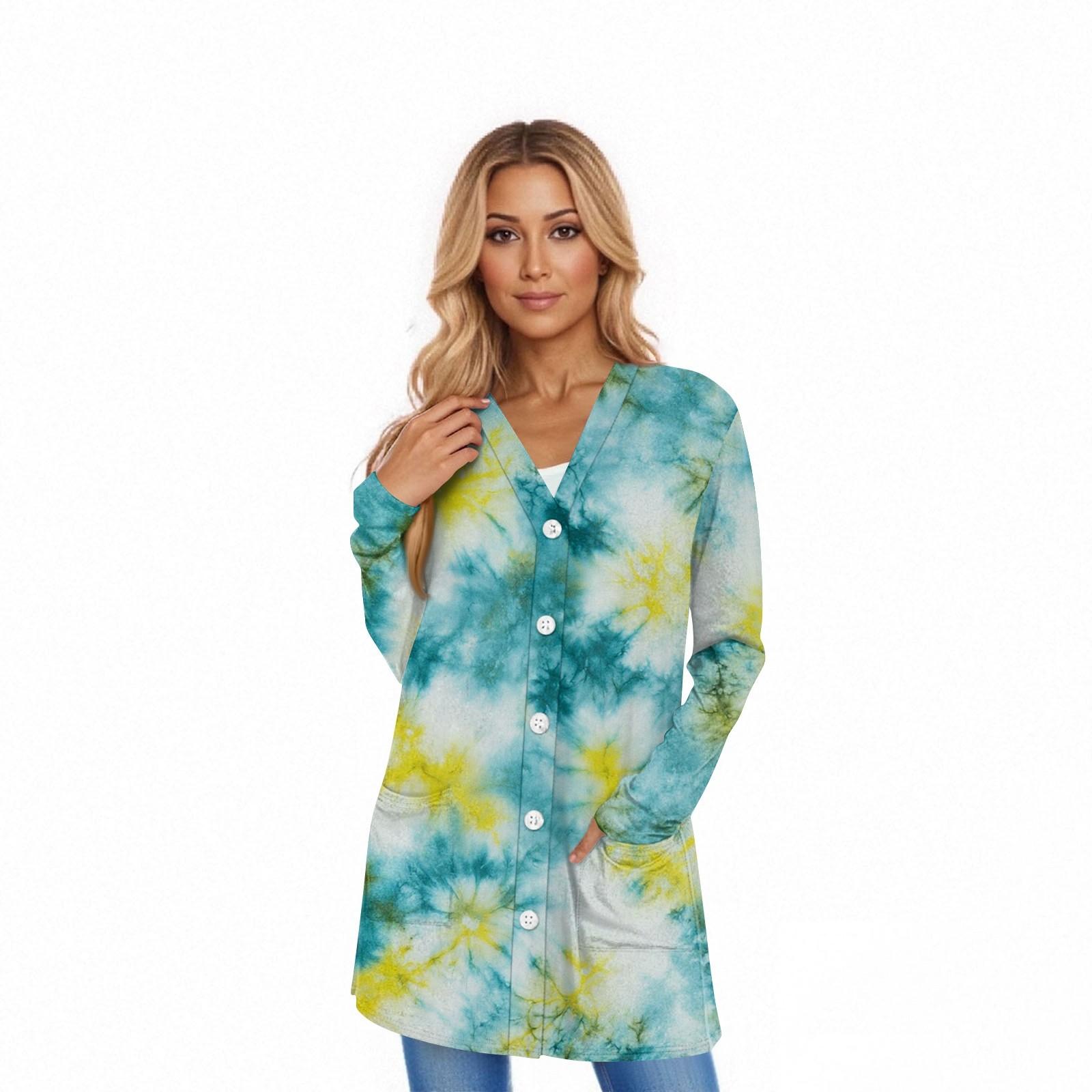 

Женский кардиган с длинным рукавом, повседневная куртка с карманами, топ XL