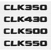 FCUI6 Car Tail Trunk Emblem Sticker Auto Old Style Letter Badge Decoration for Mercedes Benz CLK Class CLK350 CLK430 CLK500 CLK550