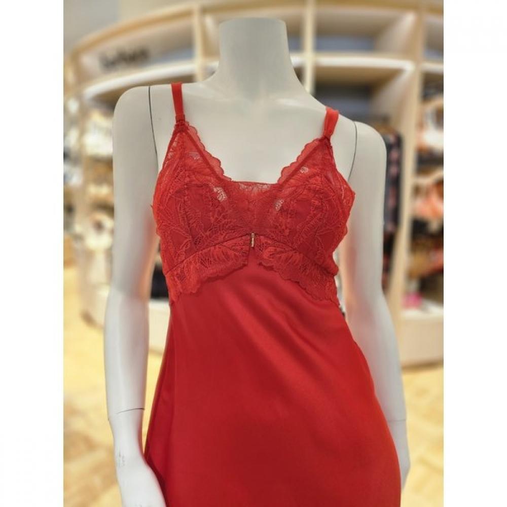 Barbara Satin Slip Dress Non Stretch Agw4805l