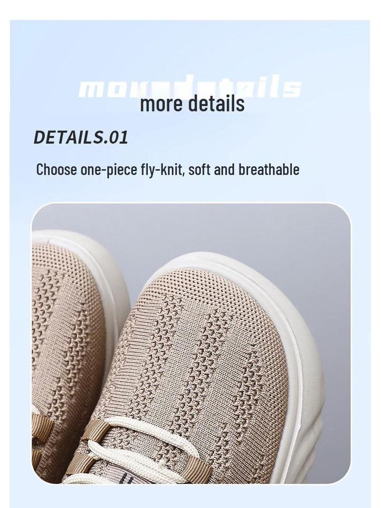 Women's Slip-on Lightweight Loafers: Comfortable, Breathable, Soft Sole Casual Shoes for Spring and Autumn