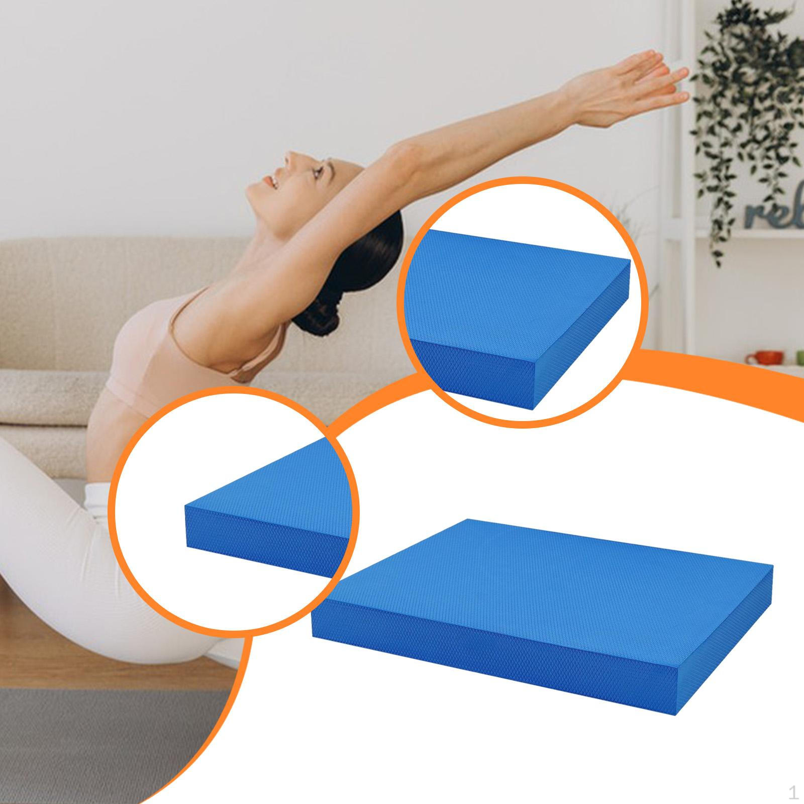 

Balance Pad Cushion Anti Slip Knee Cushioned Mat for Strength Training Home Gym Practice 33x44x5cm