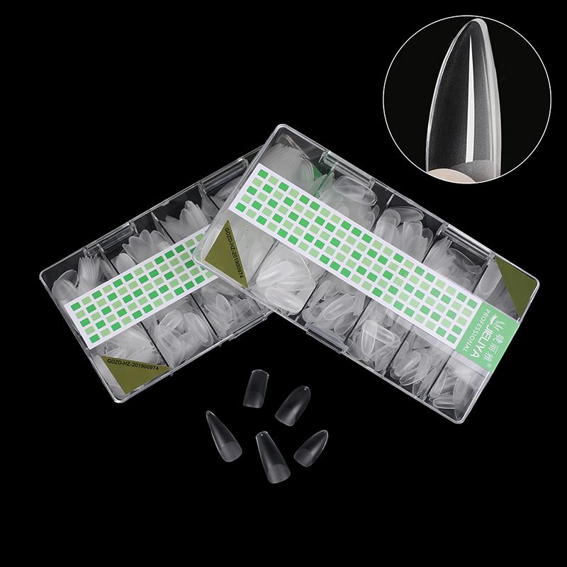 500Pcs/Box Nail Extension Tips False Full Tips Nails Diy Nail Art Fake Nail Tips Nail Polish Manicure Tool