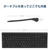 iClever Wireless Keyboard, JIS Standard, Japanese Layout, Ultra-Slim, with Numeric Keypad, 2.4G Wireless Keyboard, USB Rechargeable, Full-Size