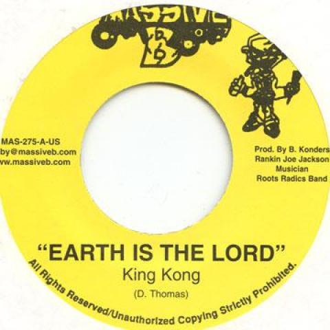 

7inch Record KING KONG - Earth Is The Lord MAS275 Massive B 2005 US Reggae, Ska & Dub