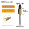 Yaden Woodworking Router Bit: Extended Bearing Edge Banding Burr Engraving Tool - Professional Grade Straight Knife.