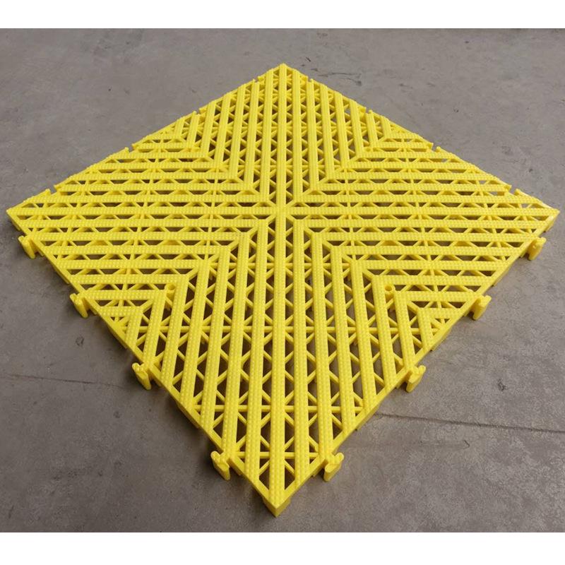 Car Wash Room Floor Grid - 4cm Garage Tile Floor Mat 4S Shop Grid Mat