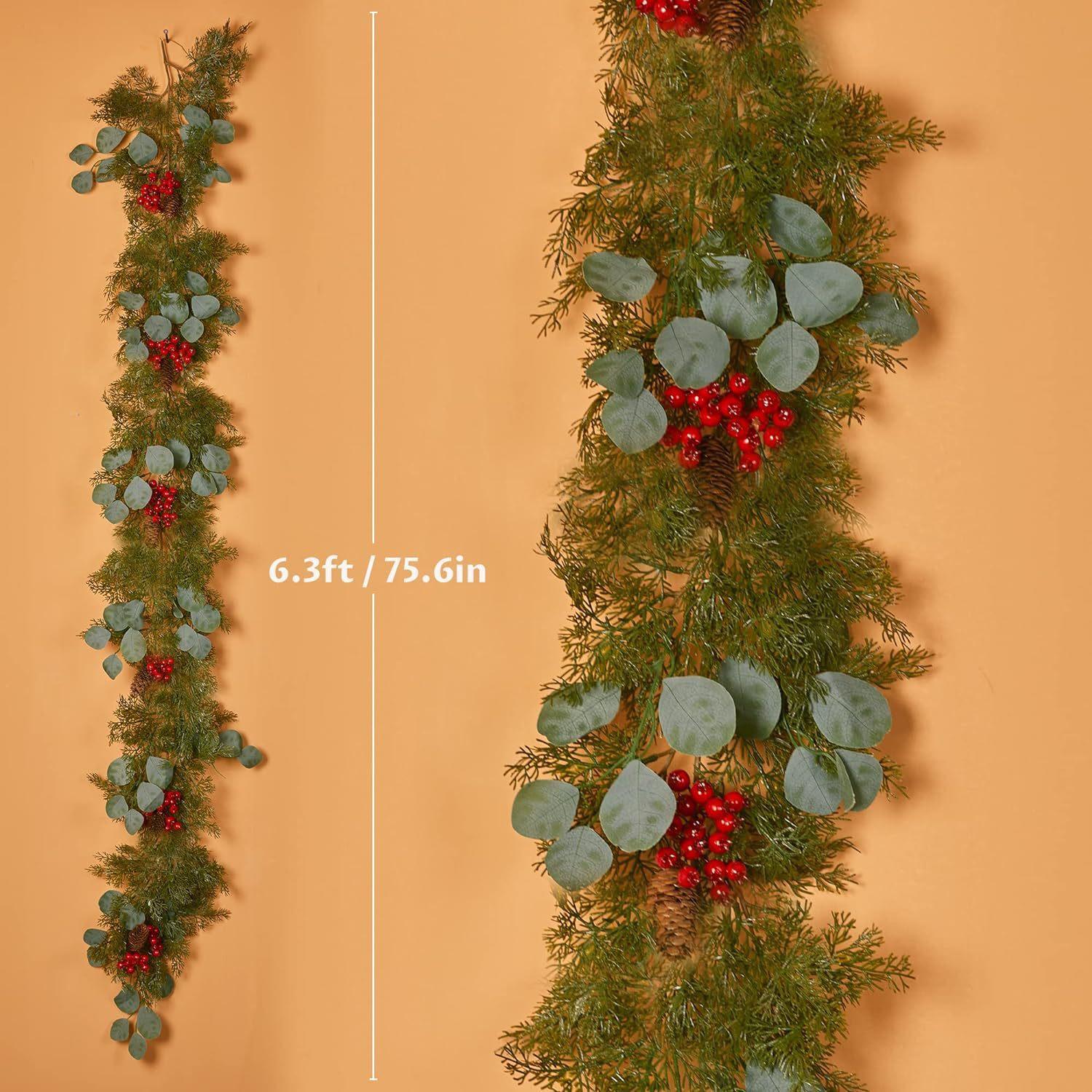 

Рождественский PE Лист Зашифрованный Рождественский Ротанг, Имитация Рождественской Лозы Листья Хвоя, Рождественский Декоративный Ротанг