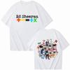 Ed Sheeran Tour Men Clothing Tee Shirt Homme  in Top Tees Mens TShirt short sleeve Round Neck Printing Pullover T-Shirts