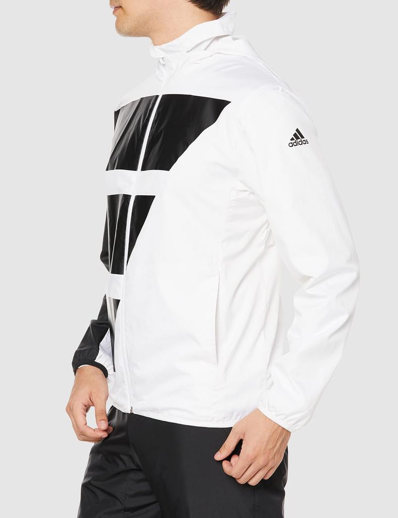 Jacket Team Wear Tennis Jacket CA034 [Adidas] Men's White/Black (HF6306) J/XL