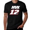 Maverick Viales 12 T-Shirt Feiertag Einfaches T-Shirt