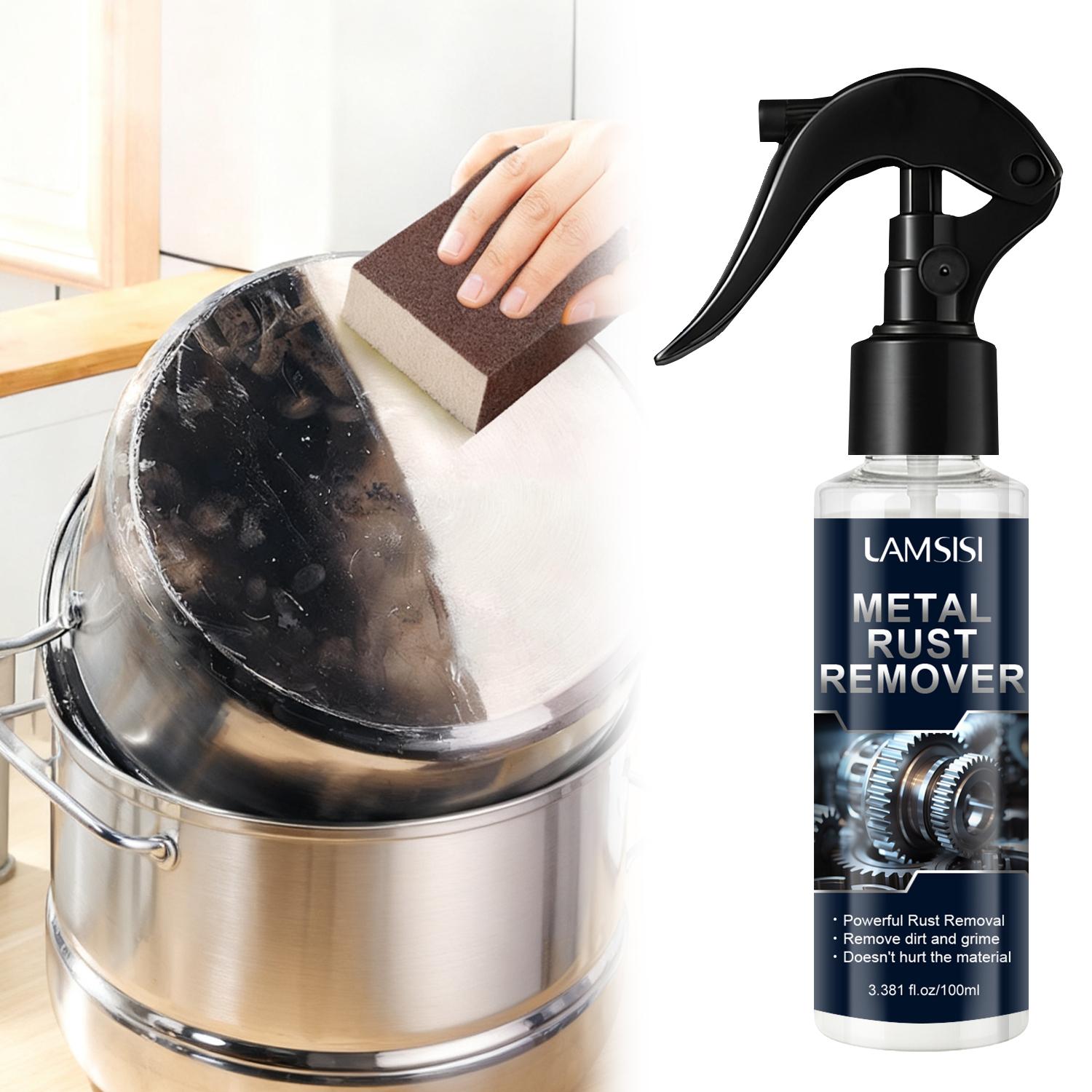

Metal Rust Remover-Remove Dirt And Grime-Poweful Rust Removal-Doesn t Huit The Material-Great For All Stainless Steel Appliances-100ml