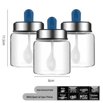 Ru Han Sealed Glass Seasoning Jar Set