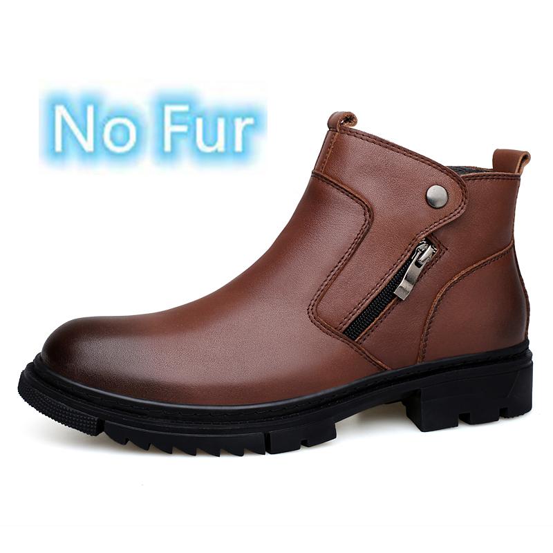 

Мода Мода Натуральная кожа Повседневная обувь для мужчин Британский стиль Короткие ботинки Боковая молния Обувь с высоким верхом Мужские Классические Ботильоны Челси 47