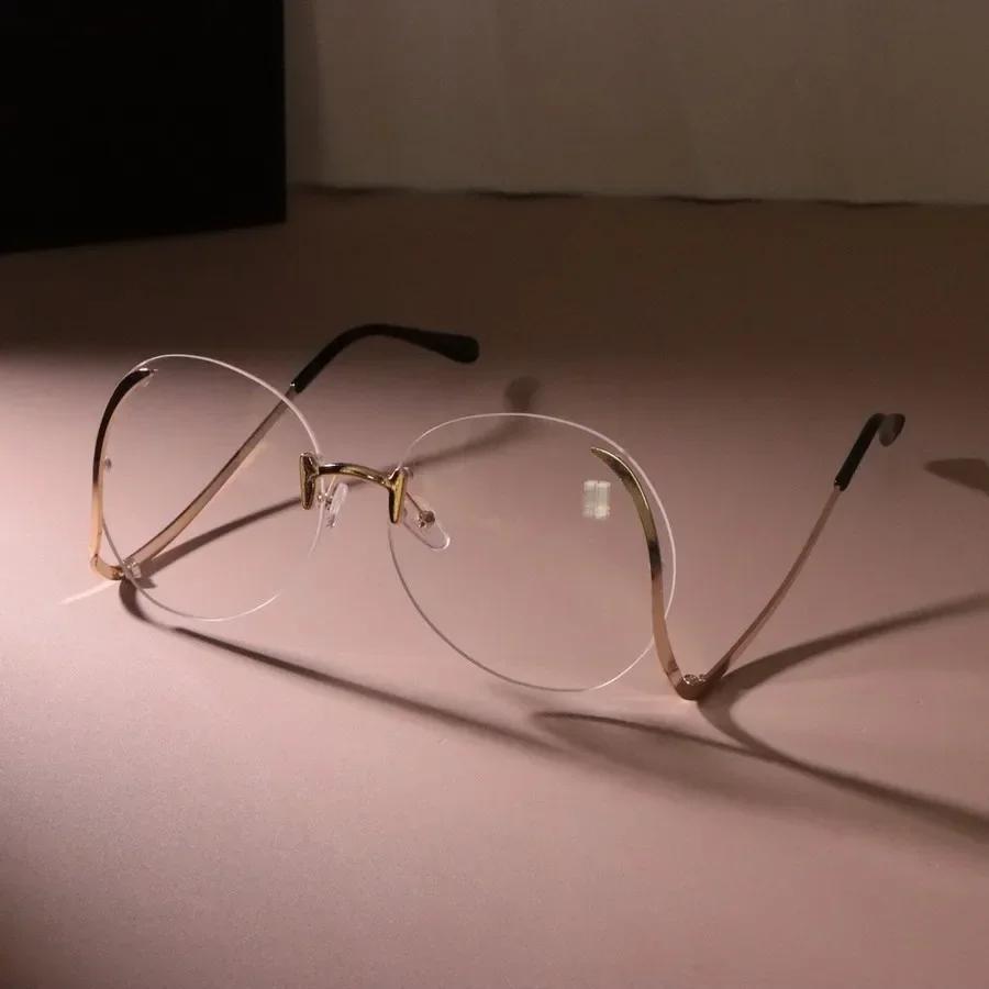 

Fashion Big Frame Sunglasses Women Men Minimalist Round Designer Sun Glasses Male Female Brand Colorful Travel Other