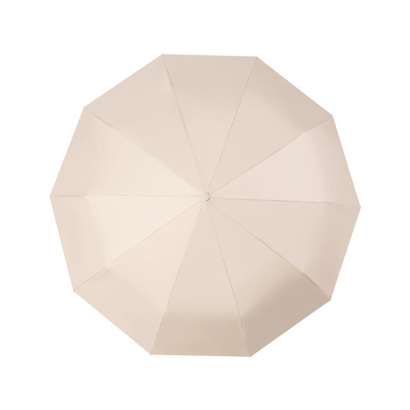 111 bone Roman column parasol double enlarged automatic folding advertising vinyl sunscreen umbrella batch parasol