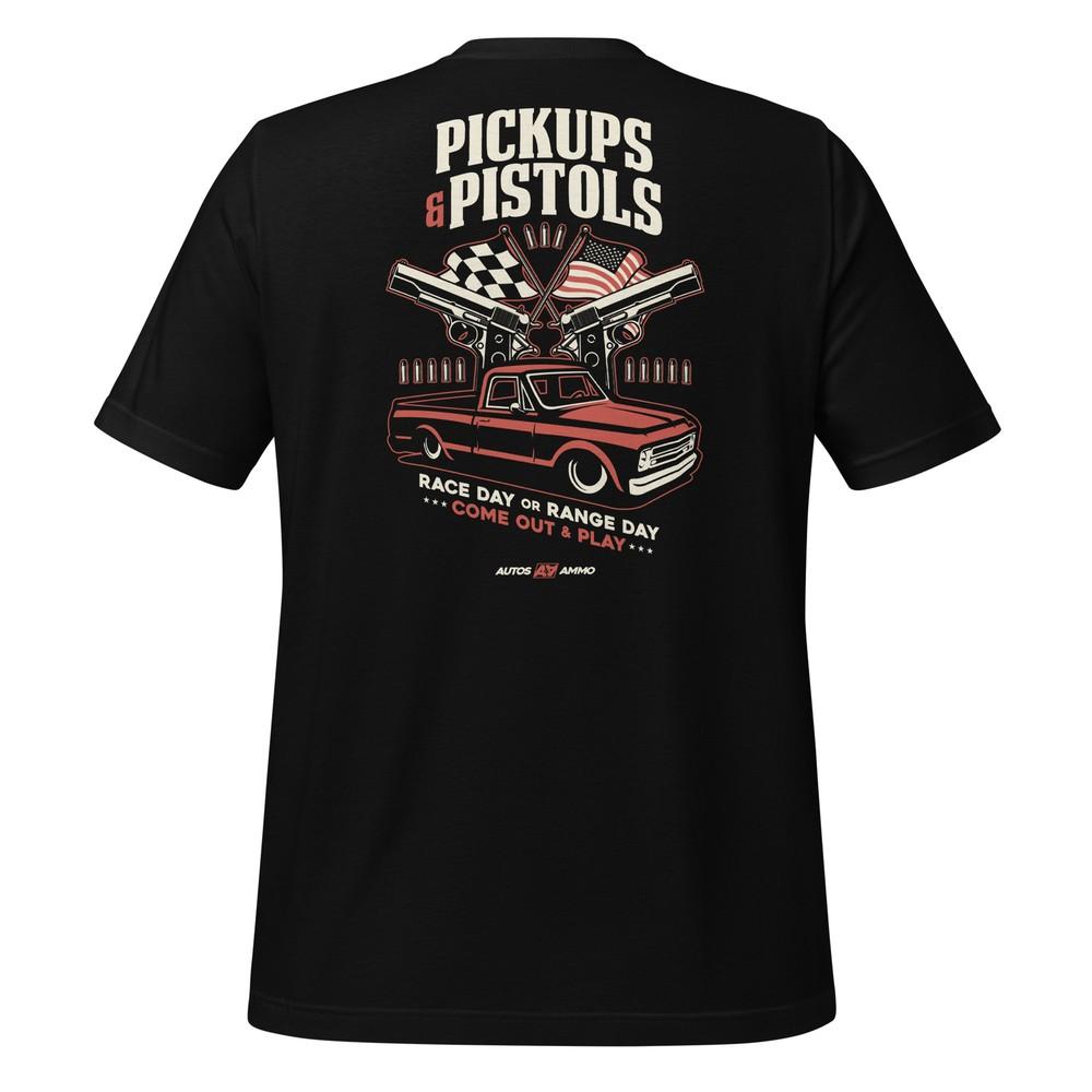 

Pickups and Pistols v1 - Autos and Ammo Series T-Shirt 2XL
