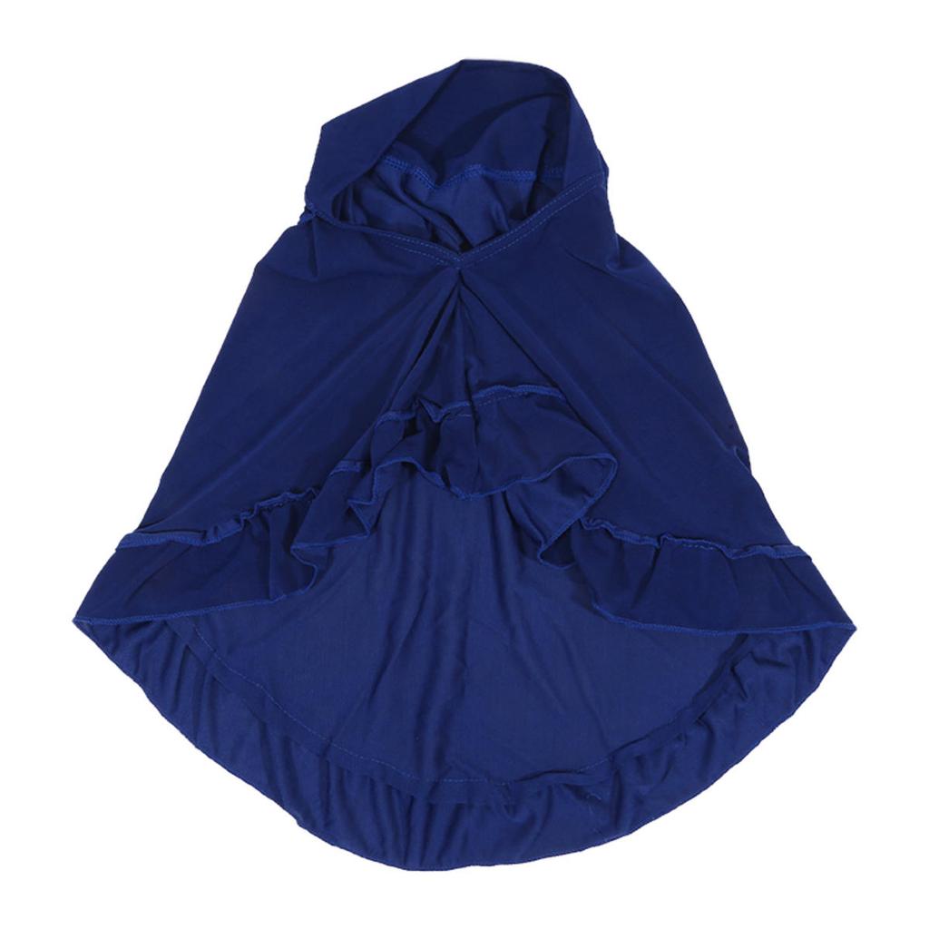 Beautiful Ruffle Solid Children Hijabs Muslim Girls Kids Hijab Islamic Headscarf Soft Stretch Fit 2-6 Years Old Girls Turban