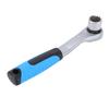 Pass Through Ratchet Sockets 12 Point Socket Dual Way Ratcheting Wrench and Handle Connecting Rod Set