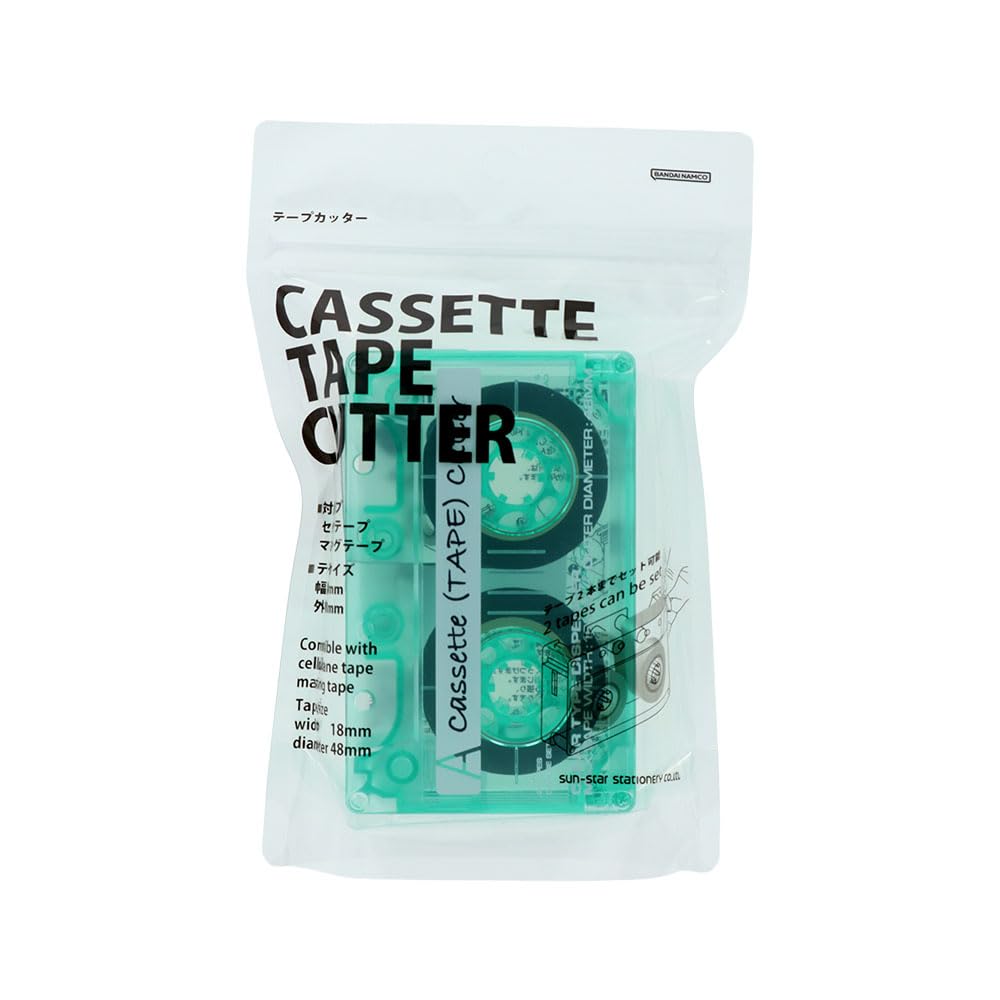 

Канцелярский Маскировочный Скотч Кассета Прозрачный S4835395 Sun-Star Резак, Форма, Мятный,