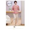 Summer Dress with Three-quarter Sleeves Plus Fat for Middle-aged and Elderly People New Chinese Style National Style Embroidery