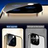 MagSafe Wireless Charging Anti-Peeping Privacy Case For iPhone 15 14 13 12 Pro Max Double Sided Glass Camera Lens Protect Cover