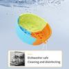 Foldable Silicone Bowl for Pet Outdoor Travel Bowl Dog Food Water Bowl 2pcs Portable Dog Bowl with Hook Cats Dishware