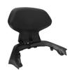 Motorcycle Rear Passenger Backrest Aluminum Alloy Rear Seat Backrest Cushion Pad with Bracket for Xmax300 2023 2024