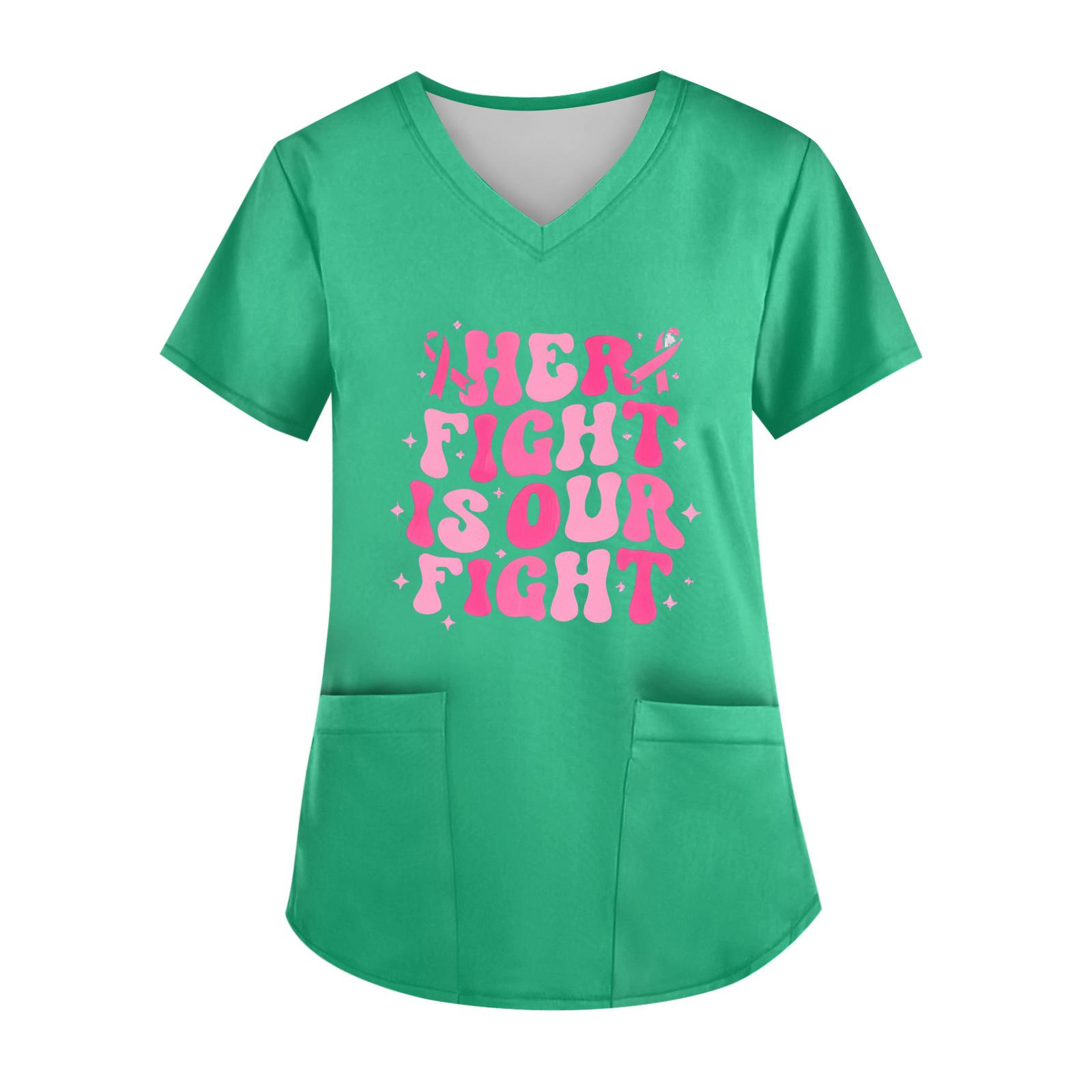 

Женский топ с V-образным вырезом, короткими рукавами, карманом и боковым разрезом XL