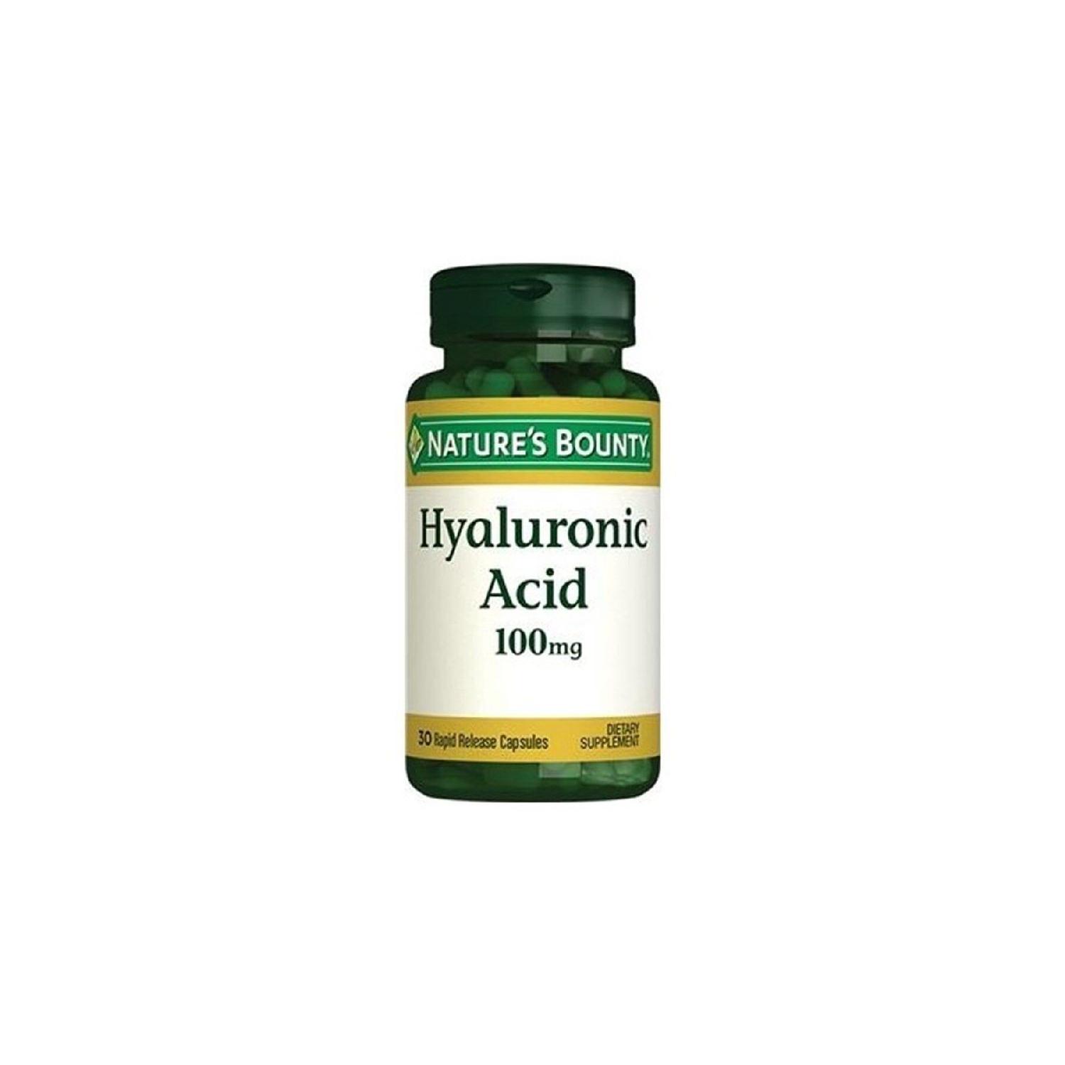 

Hyaluronic Acid 100 Mg 30 Capsules