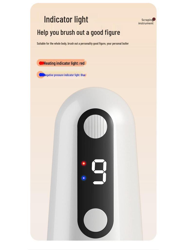 Rechargeable Smart Heating Gua Sha & Cupping Therapy Device