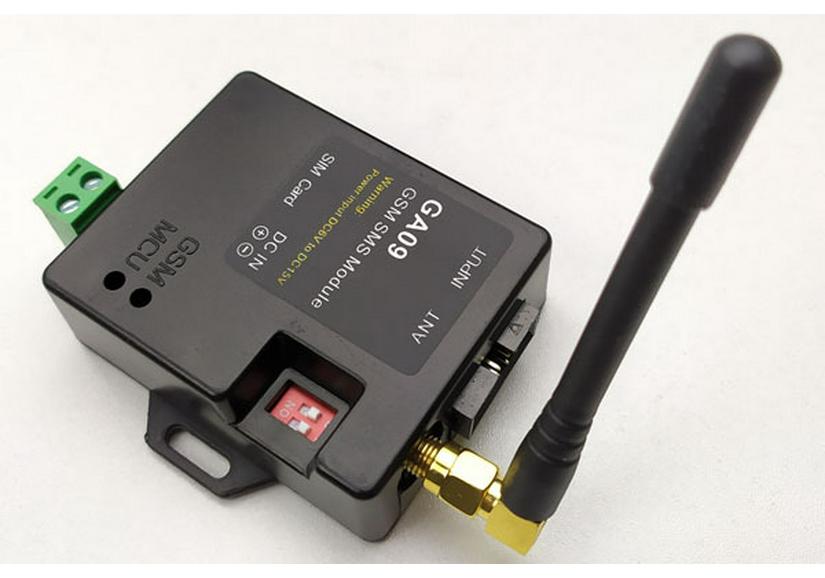 GA09 GSM SMS/Call Remote 8-Way Input Mini Alarm