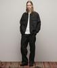 Schott NYC DENIM UTILITY JACKET, Men's, Size S, Black (782-4152003)