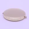Portable Double-Sided Metal Folding Makeup Mirror for Men and Women