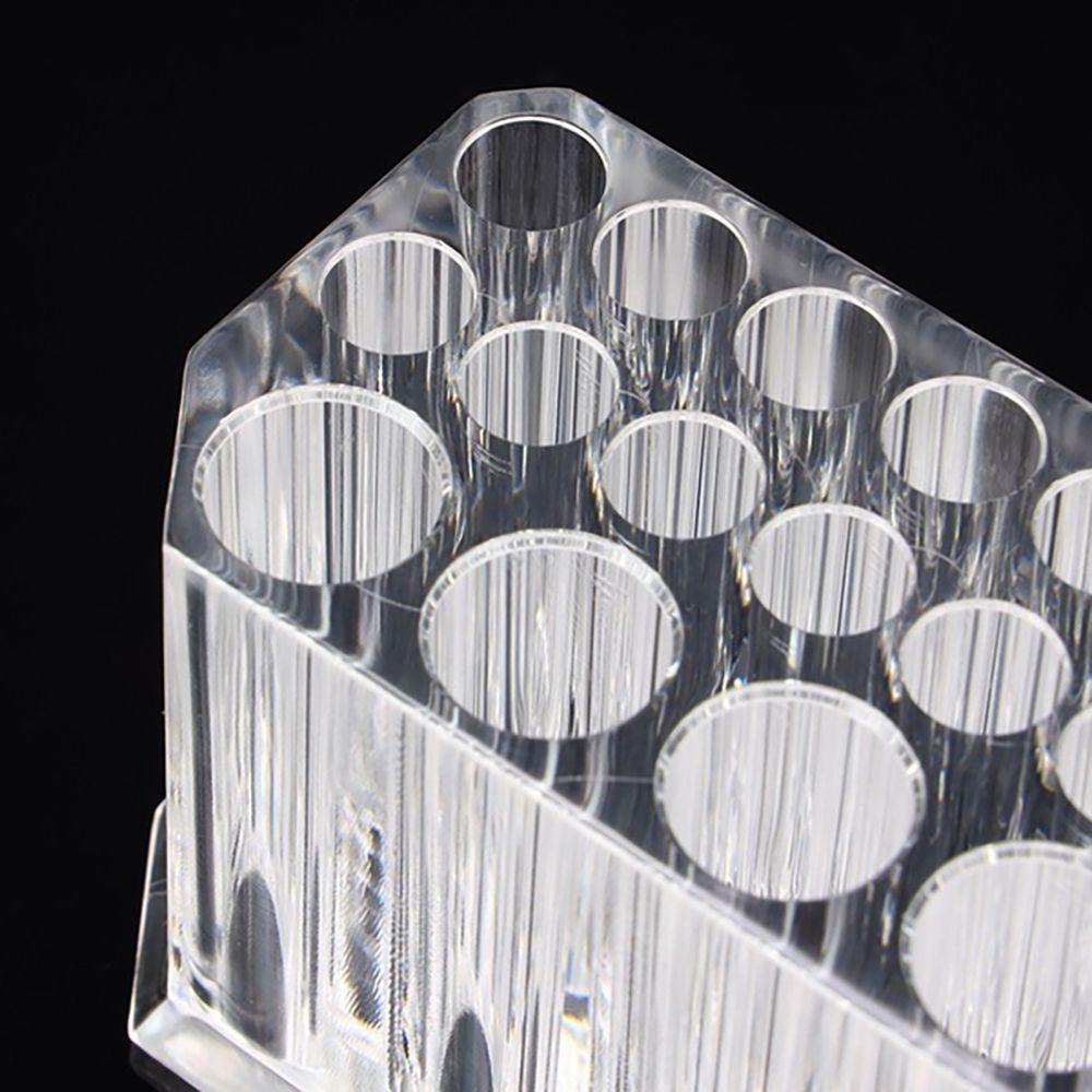 Tidy Pencil Shelf 26 Holes Lipstick Holder  Jewelry Box Cosmetic Organizer Display Stand Makeup Brush Holder Storage Box