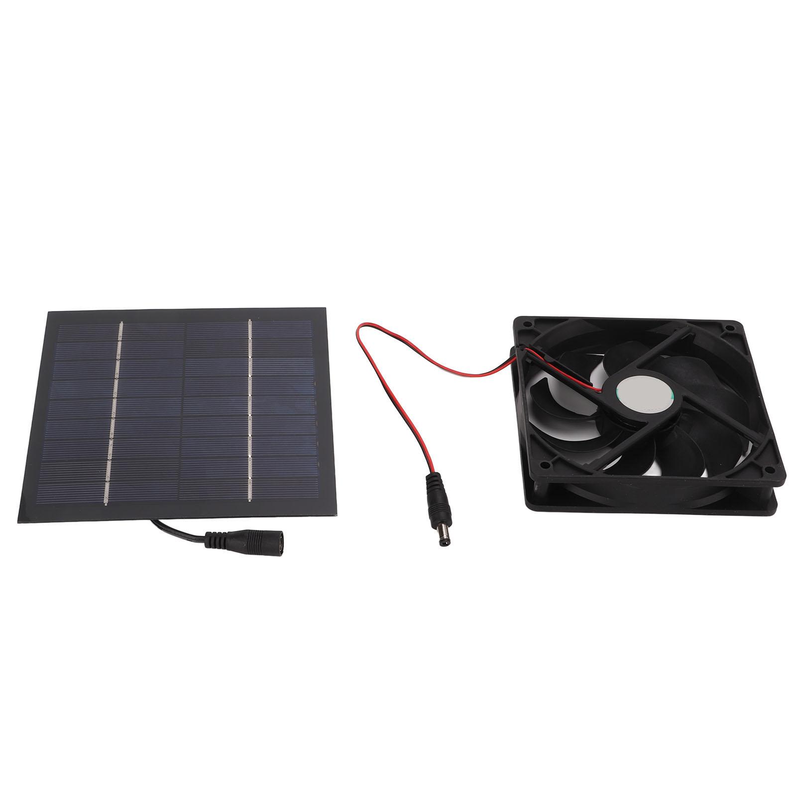 10W Saules enerģijas paneļa izplūdes ventilators