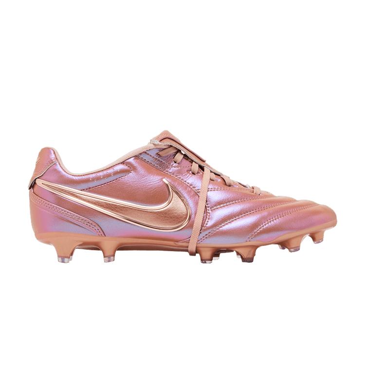 Nike Tiempo Ligera Pro FG LE Metallic Red Bronze Rose Gold 42