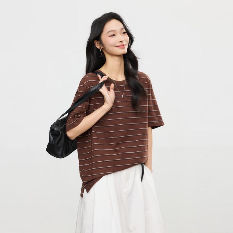 

Elva Island Striped Short Sleeve T-Shirt XS