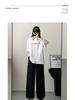 Women's High Street Pink Cargo Pants - Spring 2025 Straight-Leg, High-Waist, Loose Fit