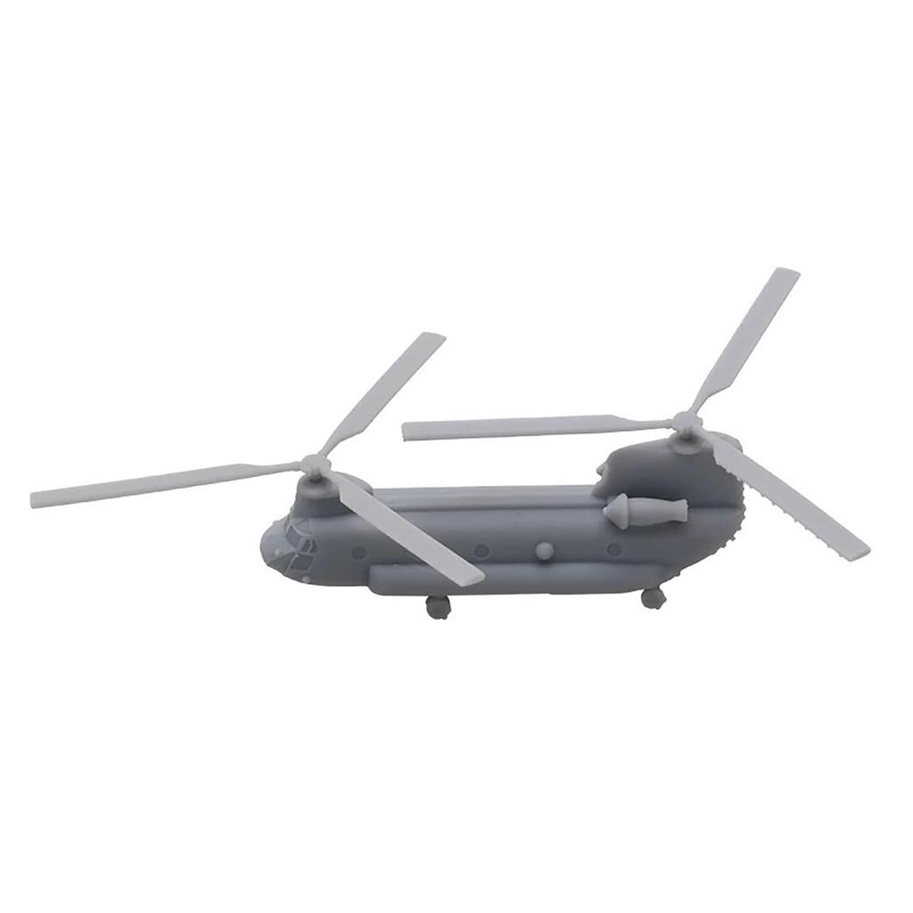5-Pack CH-47 Chinook DIY Model Helicopter 1/700, 1/400, 1/350 Scale Military Model Aircraft Resin Assembly Plane Military Collection (1/350 (86mm))