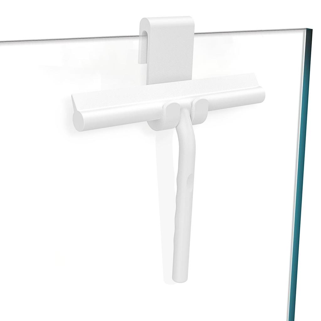 Silicone Glass Wiper - Patented Design for Windows, Showers, and Cars